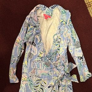 Lilly Pulitzer Dress with Shorts, Medium Sized